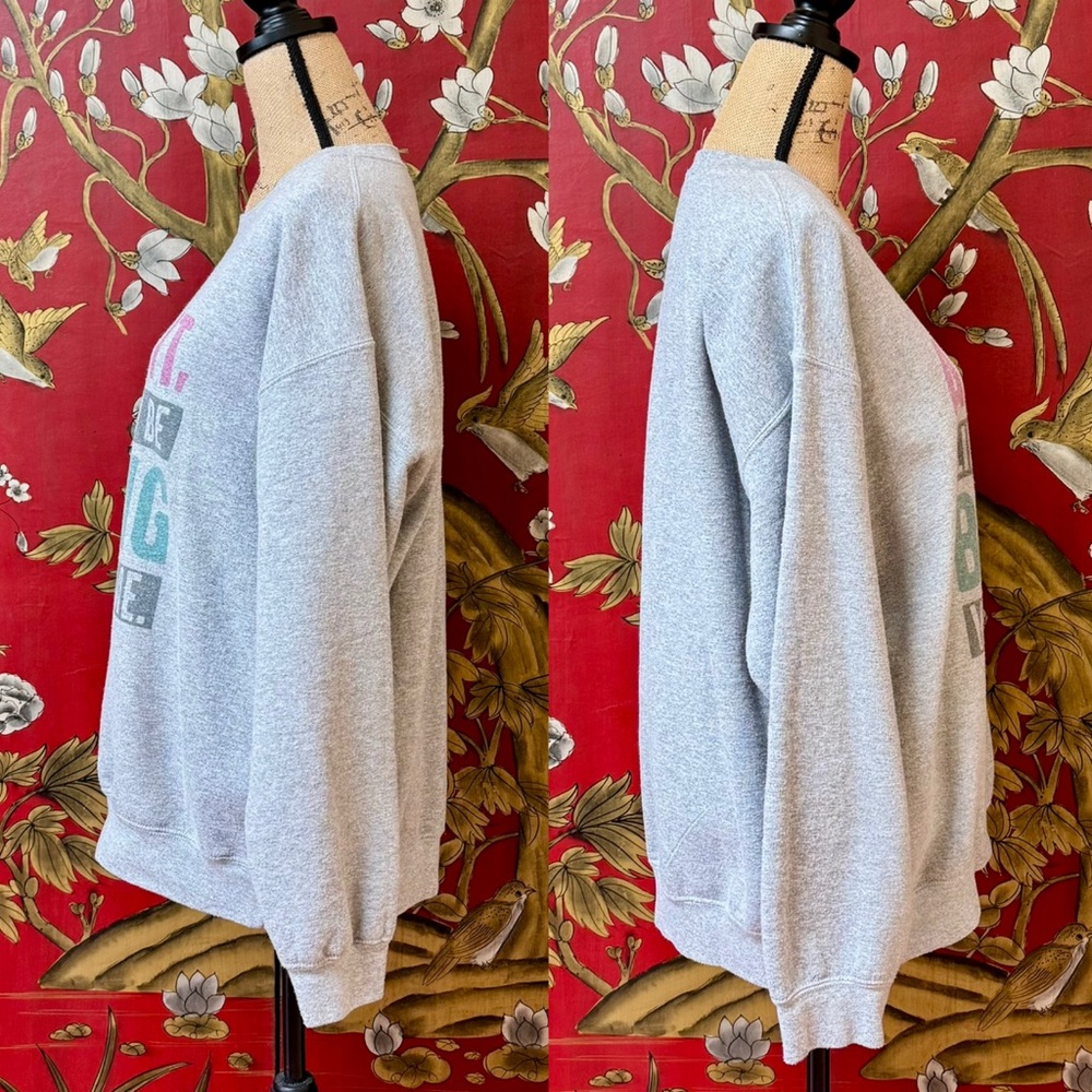 Women’s “Admit Life Boring Without Me” Crewneck Sweatshirt | #W41 - Picture 3 of 10